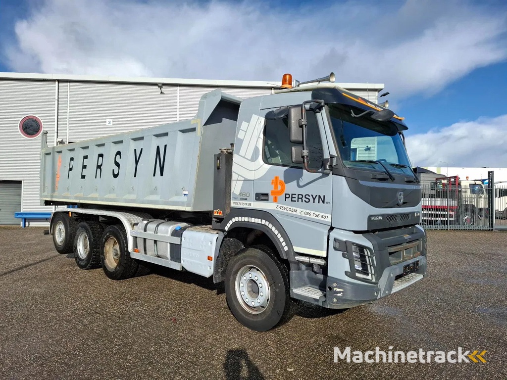 Volvo FMX-460 / 8X4 / BIG AXLE / VEB+ / ONLY:344574 KM / LIFT+LENKACHSE / 21CM³  / AUTOMATIC / EURO-6 / 2015