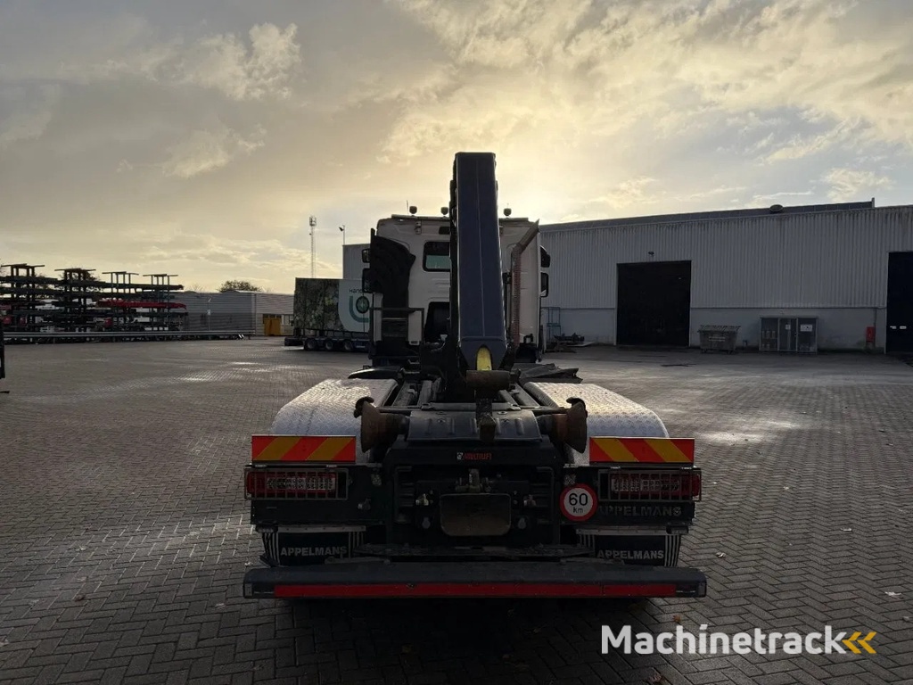 Renault C480 / ENGINE RUNNING / 6X4 / HIAB 21TON HOOKLIFT / ONLY:146334 KM / AUTOMATIC / EURO-6 / 2020