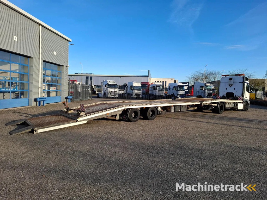 Mercedes-Benz Actros 1842 / NL TRUCK / CAR CARRIER COMBINATION / TUV: 11-12-2025 / 1XWINCH / FRANZ MERSCH / GALVANIZED / SMART TACHO / AUTOMATIC / EURO-5 / 2012