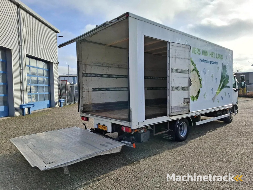 DAF LF 45.160 / NL TRUCK / TUV:08-09-2026 / ONLY:563366 KM / PLATFORM 1500 KG / SIDE DOOR / AUTOMATIC / EURO-5 / 2008