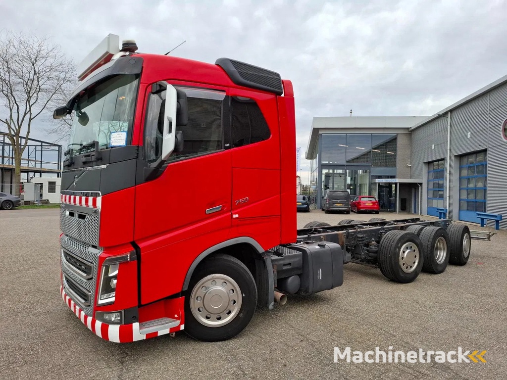 Volvo FH16-750 / VEB+ / ONLY:349761 KM / 9TON FRONT AXLE / INLINER / TECHNICAL 60TON / FULL-AIR / AUTOMATIC / EURO-6 / 2016