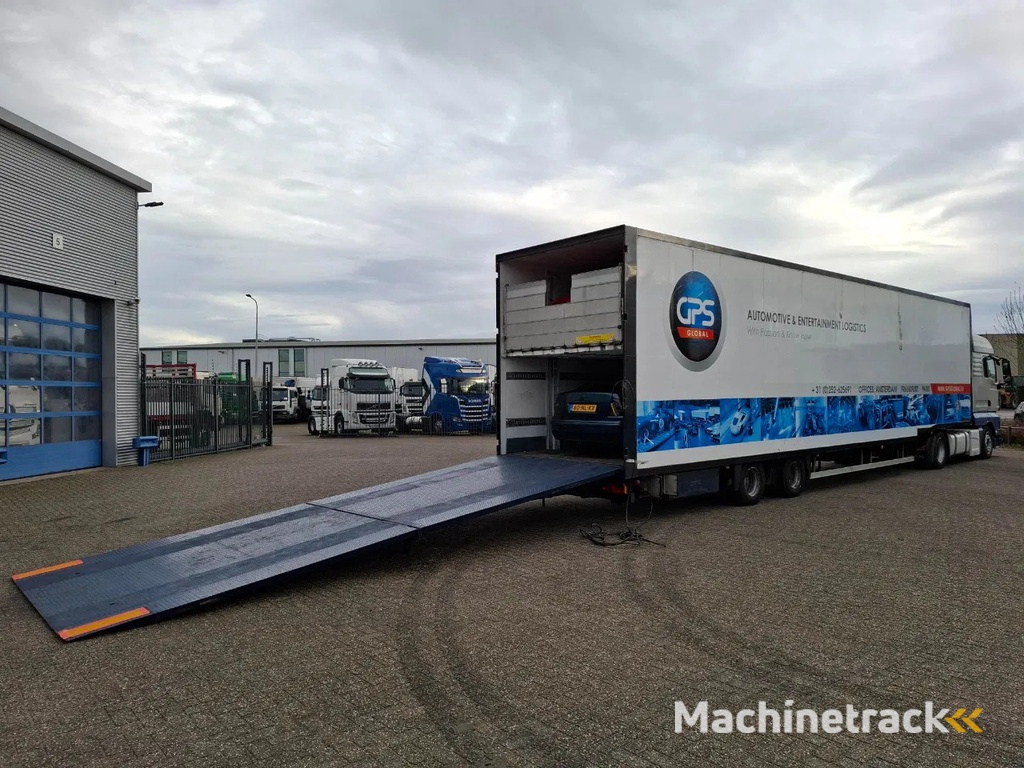 LECI TRAILER SR2E / NL RACE TRAILER / CAR TRANSPORT / 6CARS / 2XLIFT 3TON / WINCH / TUV:27-02-2026 / 2002
