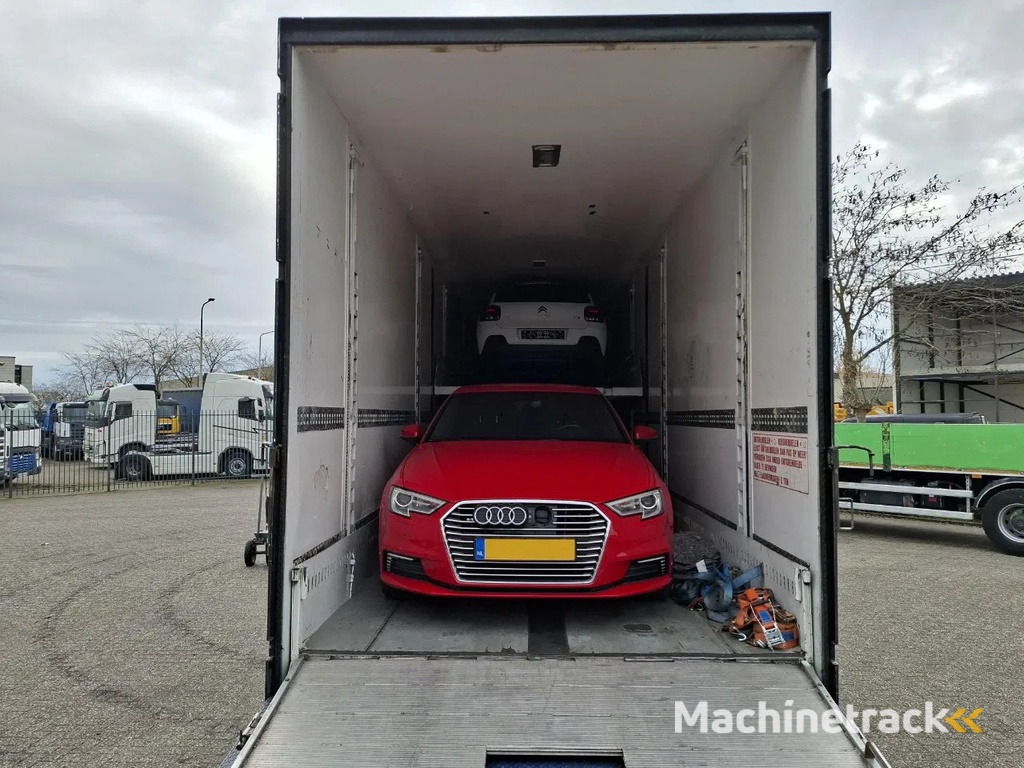 LECI TRAILER SR2E / NL RACE TRAILER / CAR TRANSPORT / 6CARS / 2XLIFT 3TON / WINCH / TUV:27-02-2026 / 2002