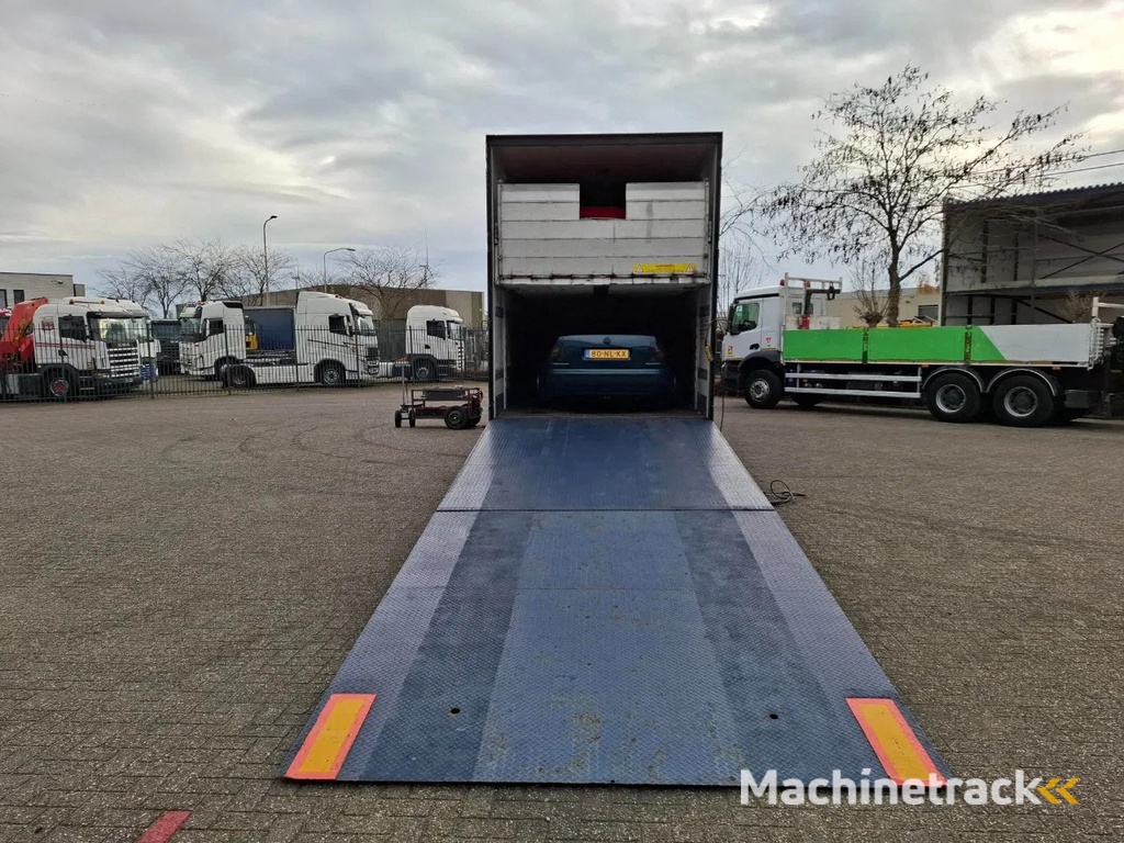 LECI TRAILER SR2E / NL RACE TRAILER / CAR TRANSPORT / 6CARS / 2XLIFT 3TON / WINCH / TUV:27-02-2026 / 2002