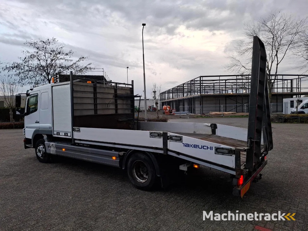 Mercedes-Benz Atego 922L / NL TRUCK / TUV:05-08-2026 / 2XSTEEL RAMP / AIRCO / NAVI / MANUAL / EURO-5 / 2012