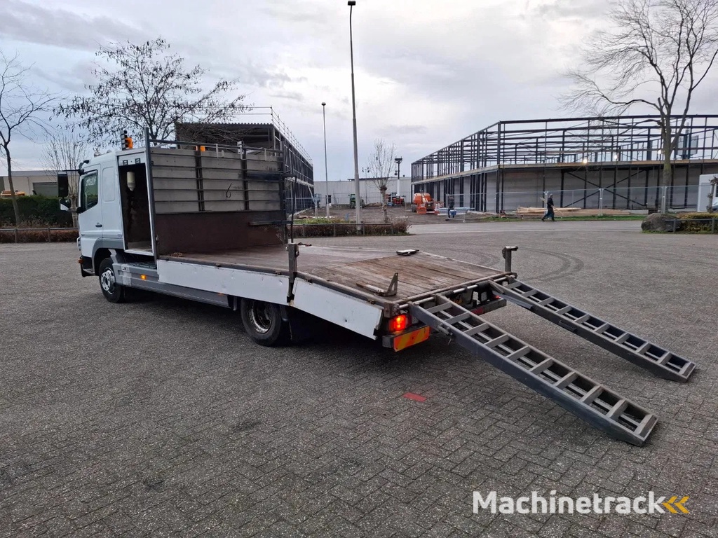 Mercedes-Benz Atego 922L / NL TRUCK / TUV:05-08-2026 / 2XSTEEL RAMP / AIRCO / NAVI / MANUAL / EURO-5 / 2012