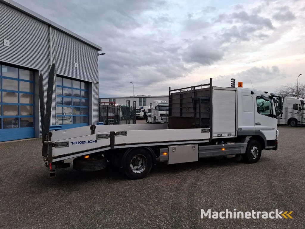 Mercedes-Benz Atego 922L / NL TRUCK / TUV:05-08-2026 / 2XSTEEL RAMP / AIRCO / NAVI / MANUAL / EURO-5 / 2012