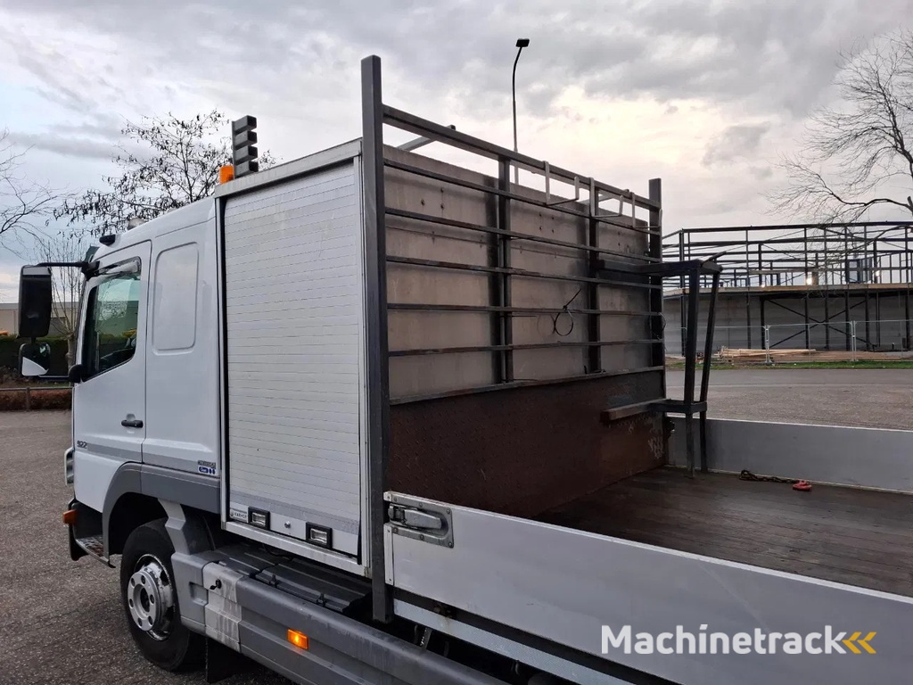 Mercedes-Benz Atego 922L / NL TRUCK / TUV:05-08-2026 / 2XSTEEL RAMP / AIRCO / NAVI / MANUAL / EURO-5 / 2012