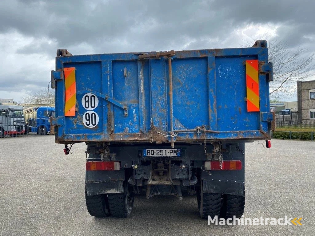 Scania 114-340 / 6X4 / 2 SIDE TIPPER / BIG AXLE / FULL-STEEL / DRUM BRAKES / MANUAL / 1999