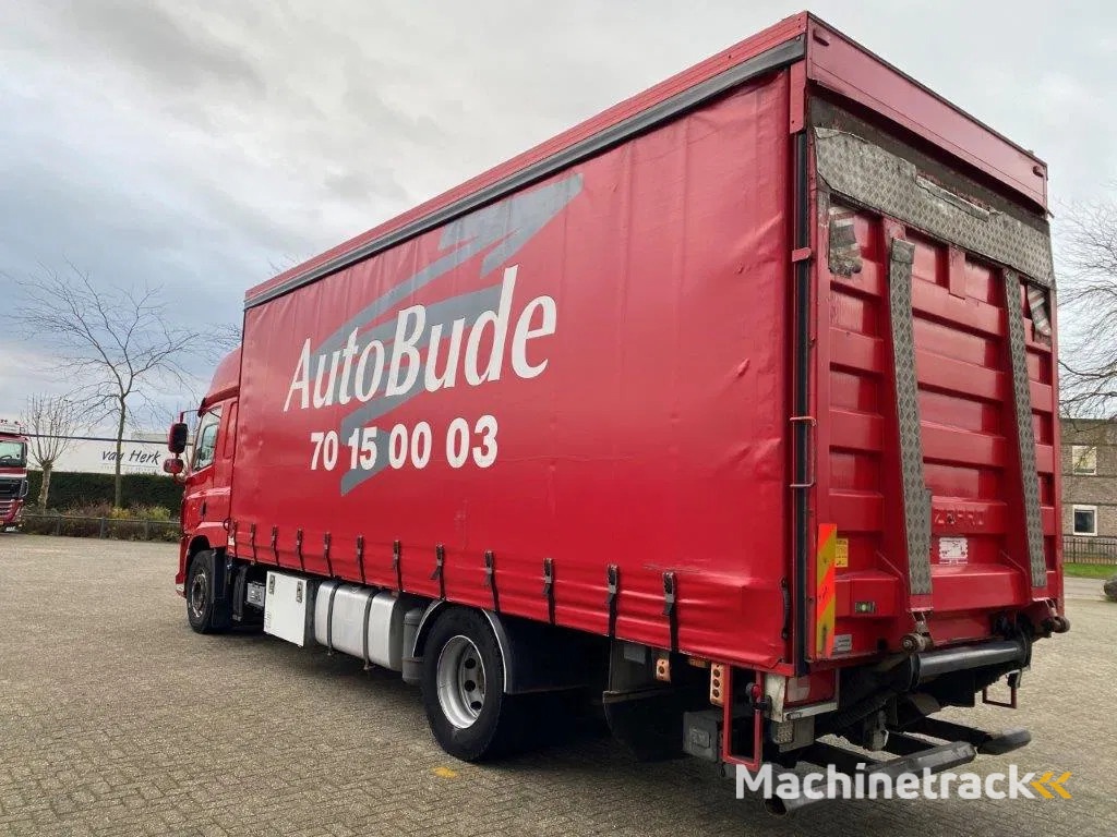 DAF CF400 / CURTAIN SAILS / BIG PLATFORM 2500 KG / DEB / NAVI / FULL-AIR / LWDS / ACC / AUTOMATIC / EURO-6 / 2015