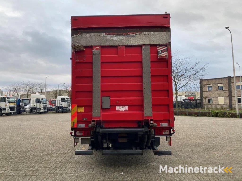 DAF CF400 / CURTAIN SAILS / BIG PLATFORM 2500 KG / DEB / NAVI / FULL-AIR / LWDS / ACC / AUTOMATIC / EURO-6 / 2015