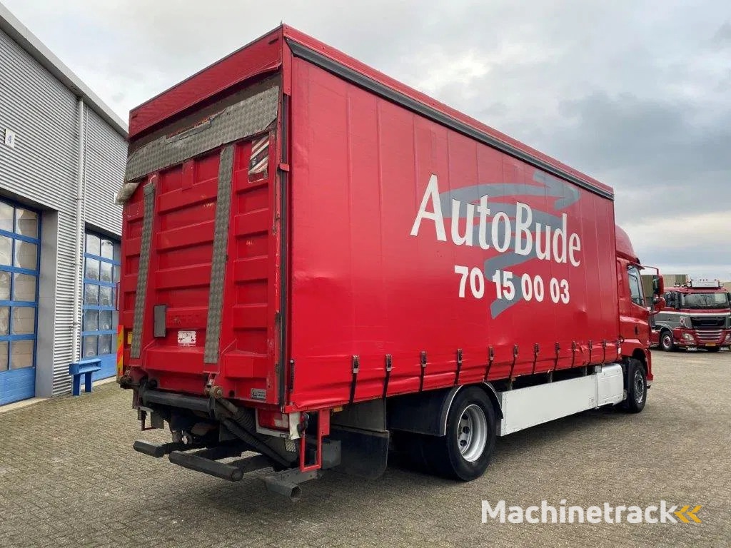 DAF CF400 / CURTAIN SAILS / BIG PLATFORM 2500 KG / DEB / NAVI / FULL-AIR / LWDS / ACC / AUTOMATIC / EURO-6 / 2015