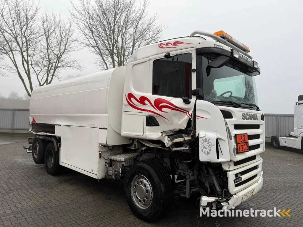 Scania R480 / ENGINE RUNING / RETARDER / 4 COMPARTIMENTS / 18000 LITER TOTAAL / LIFT+LENKACHSE / AUTOMATIC / EURO-5 / 2009