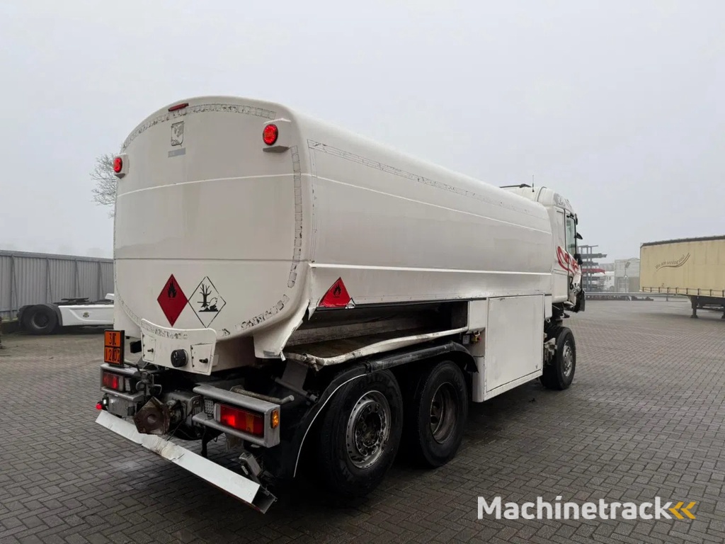 Scania R480 / ENGINE RUNING / RETARDER / 4 COMPARTIMENTS / 18000 LITER TOTAAL / LIFT+LENKACHSE / AUTOMATIC / EURO-5 / 2009