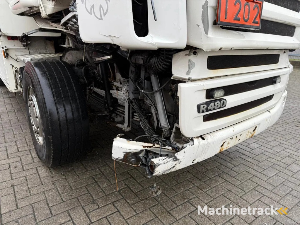 Scania R480 / ENGINE RUNING / RETARDER / 4 COMPARTIMENTS / 18000 LITER TOTAAL / LIFT+LENKACHSE / AUTOMATIC / EURO-5 / 2009