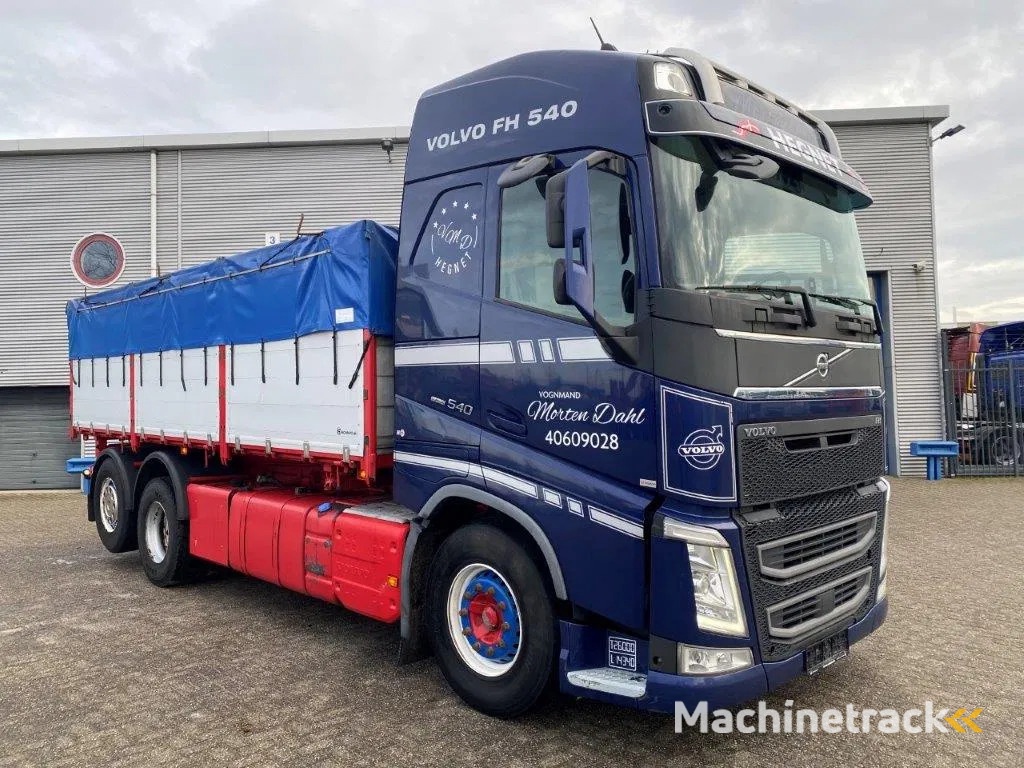 Volvo FH4-540 / VEB+ / ACC / LWDS / 3SIDE TIPPER / DYNAMIC STEERING / LEATHER / FULL-AIR / AUTOMATIC / EURO-6 / 2017