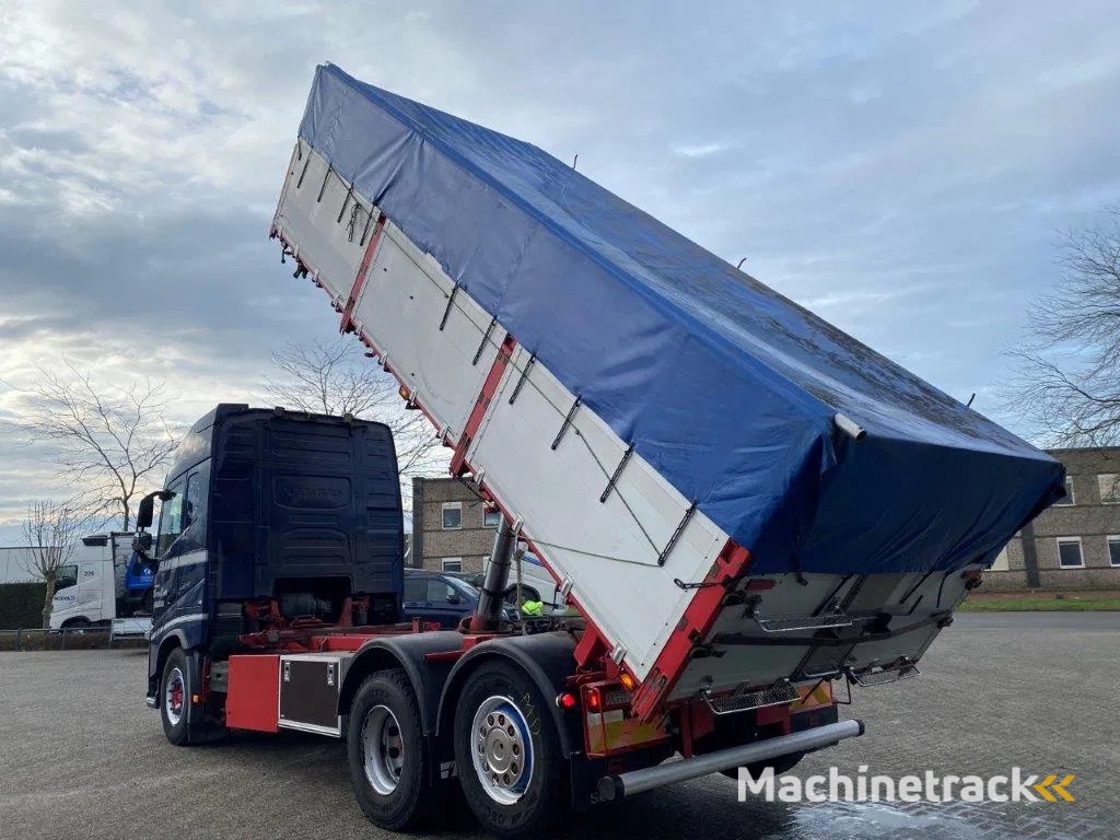 Volvo FH4-540 / VEB+ / ACC / LWDS / 3SIDE TIPPER / DYNAMIC STEERING / LEATHER / FULL-AIR / AUTOMATIC / EURO-6 / 2017