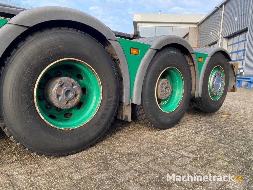 Scania R520 V8 / 8X4 / BIG AXLE / AJK HOOKLIFT 30TON / LIFT+LENKACHSE / NAVI / LEATHER / FULL-AIR / AUTOMATIC / EURO-6 / 2015