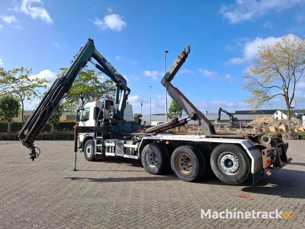 Volvo FM13-400 / 8X4 / AJK HOOK 25TON / CRANE HMF 1560 K3 / ROTATOR / LIFT+LENKACHSE / AIRCO / MANUAL / EURO-4 / 2007