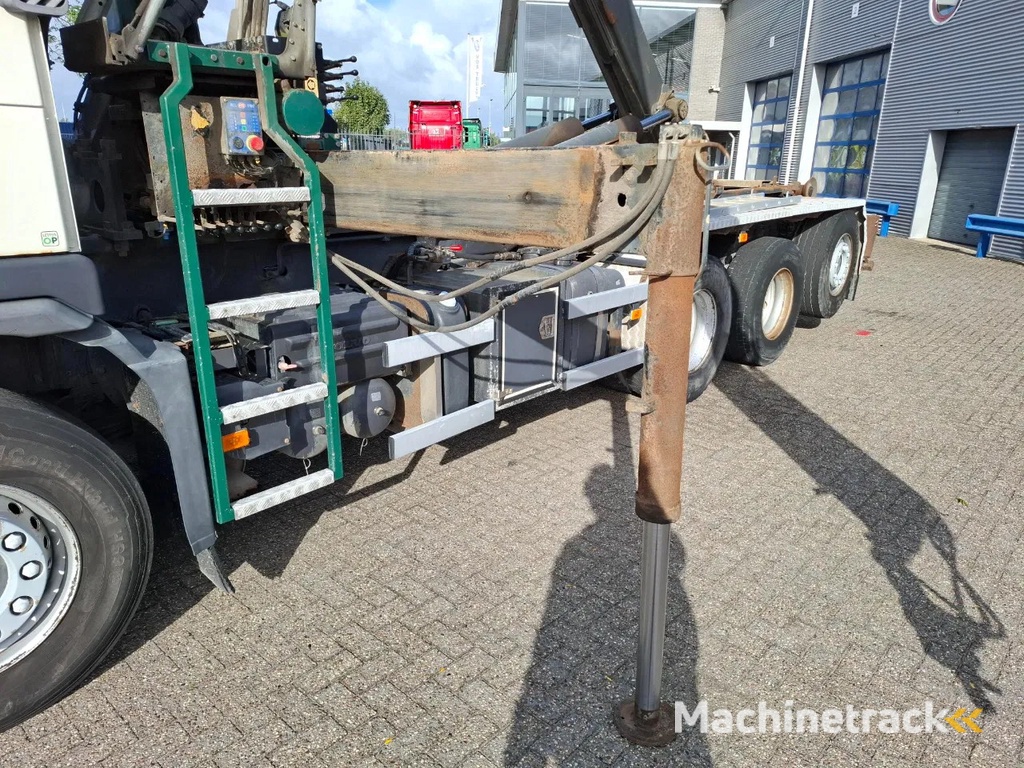 Volvo FM13-400 / 8X4 / AJK HOOK 25TON / CRANE HMF 1560 K3 / ROTATOR / LIFT+LENKACHSE / AIRCO / MANUAL / EURO-4 / 2007