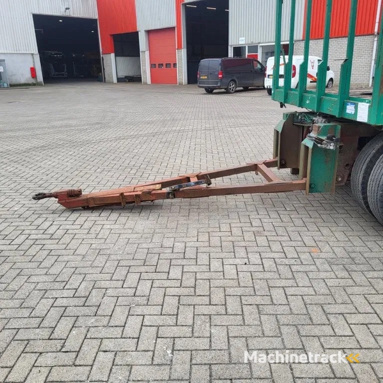 Trouillet RT 3240 / AIR SUSPENSION / PLATEAU 8M / LOADING HEIGHT:115CM / DRUM BRAKES / 3X ROR AXLES / 1990