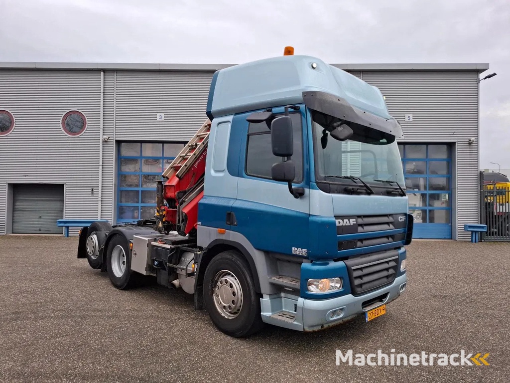 DAF CF85.460 / DEB / NL TRUCK / CRANE HMF 2620-K4 / REMOTE / TUV:10-01-2026 / ROTOR / AUTOMATIC / EURO-6 / 2013