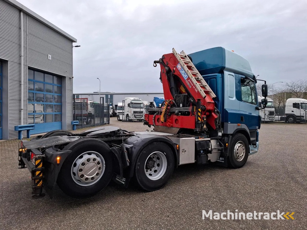 DAF CF85.460 / DEB / NL TRUCK / CRANE HMF 2620-K4 / REMOTE / TUV:10-01-2026 / ROTOR / AUTOMATIC / EURO-6 / 2013