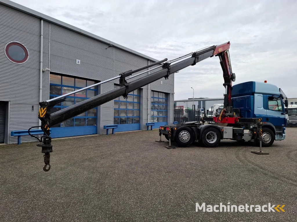 DAF CF85.460 / DEB / NL TRUCK / CRANE HMF 2620-K4 / REMOTE / TUV:10-01-2026 / ROTOR / AUTOMATIC / EURO-6 / 2013