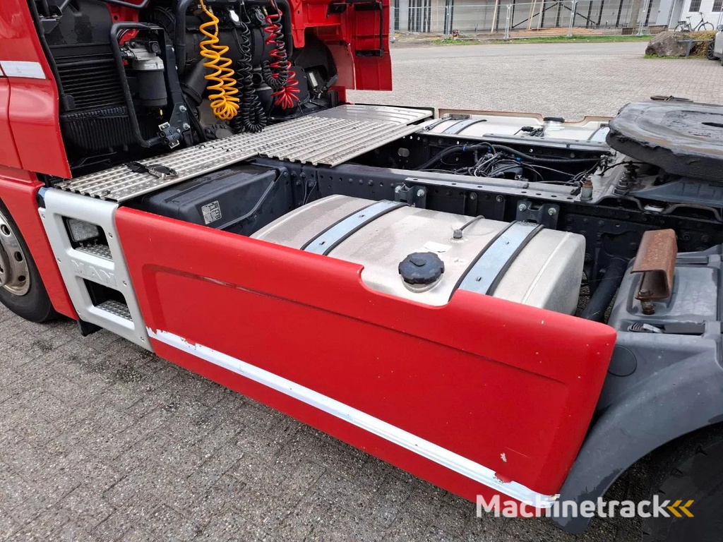 MAN TGX 18.470 / NL TRUCK / TUV:23-04-2026 / ONLY:430004 KM / DOUBLE TANK / LWDS / FRIDGE / AUTOMATIC / EURO-6 / 2020