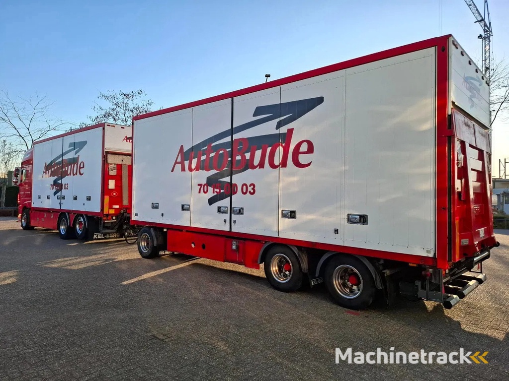 DAF XF106-530 / DEB / COMPLETE COMBI / SIDE DOORS / 2XPLATFORM 2500KG / ONLY:773032 KM / LWDS / LEATHER / EURO-6 / 2017