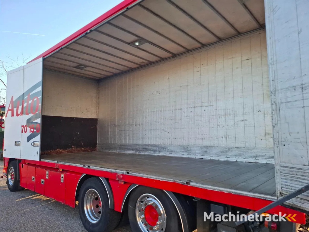 DAF XF106-530 / DEB / COMPLETE COMBI / SIDE DOORS / 2XPLATFORM 2500KG / ONLY:773032 KM / LWDS / LEATHER / EURO-6 / 2017