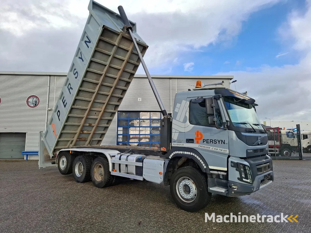 Volvo FMX-460 / 8X4 / BIG AXLE / VEB+ / ONLY:344574 KM / LIFT+LENKACHSE / 21CM³  / AUTOMATIC / EURO-6 / 2015