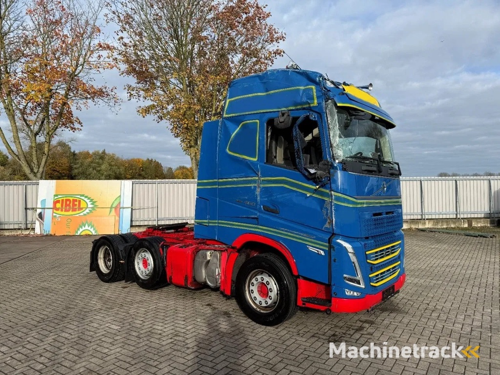 Volvo FH5-460 / ENGINE RUNING / HYDRAULICS / I-SAVE / VEB+ / ONLY:446560 KM / DOUBLE TANK / LWDS / EURO-6 / 2021