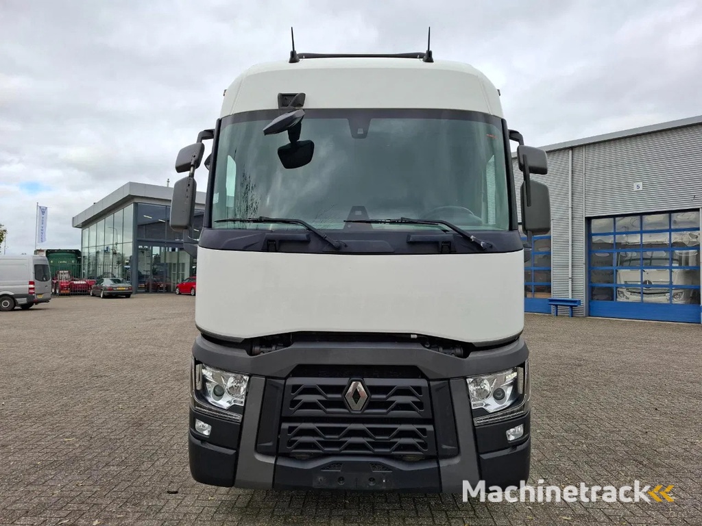 Renault T480 COMFORT / DOUBLE TANK / TIR LINE / TUV:30-03-2026 / THROUGH LOADING SYSTEM / LWDS / AUTOMATIC / EURO-6 / 2017