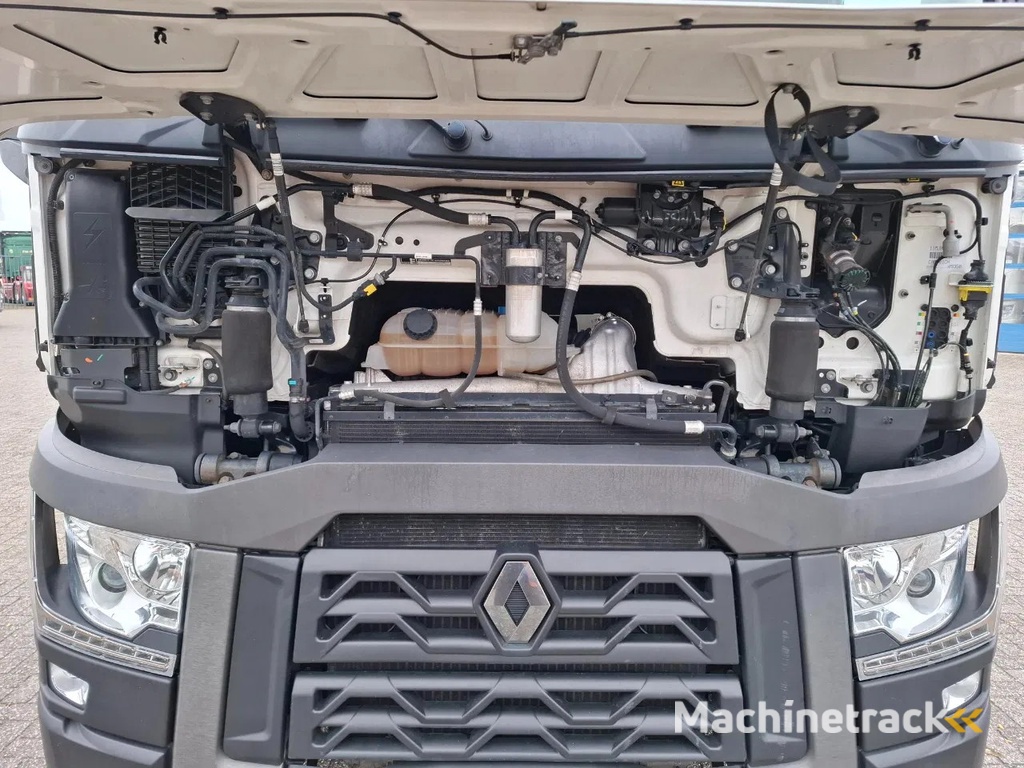 Renault T480 COMFORT / DOUBLE TANK / TIR LINE / TUV:30-03-2026 / THROUGH LOADING SYSTEM / LWDS / AUTOMATIC / EURO-6 / 2017