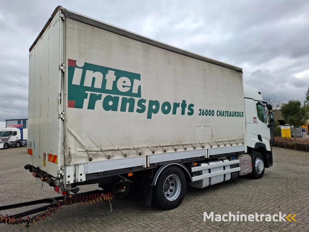 Renault T480 COMFORT / DOUBLE TANK / TIR LINE / TUV:30-03-2026 / THROUGH LOADING SYSTEM / LWDS / AUTOMATIC / EURO-6 / 2017