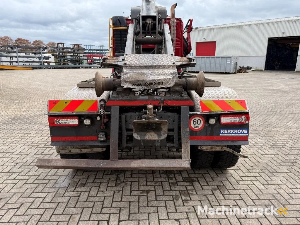 Volvo FMX4-500 / ENGINE RUNNING / VEB+ / 6X4 / BIG AXLE / AJK 20 TON HOOKLIFT / ONLY:276433 KM / AUTOMATIC / EURO-6 / 2020