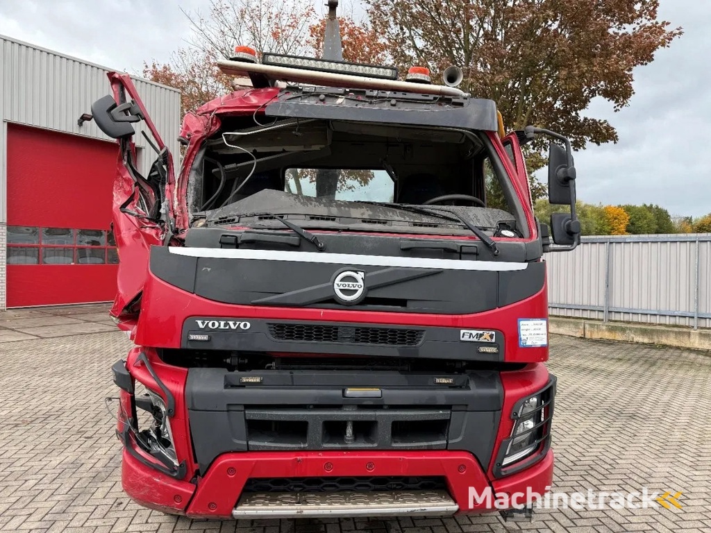 Volvo FMX4-500 / ENGINE RUNNING / VEB+ / 6X4 / BIG AXLE / AJK 20 TON HOOKLIFT / ONLY:276433 KM / AUTOMATIC / EURO-6 / 2020