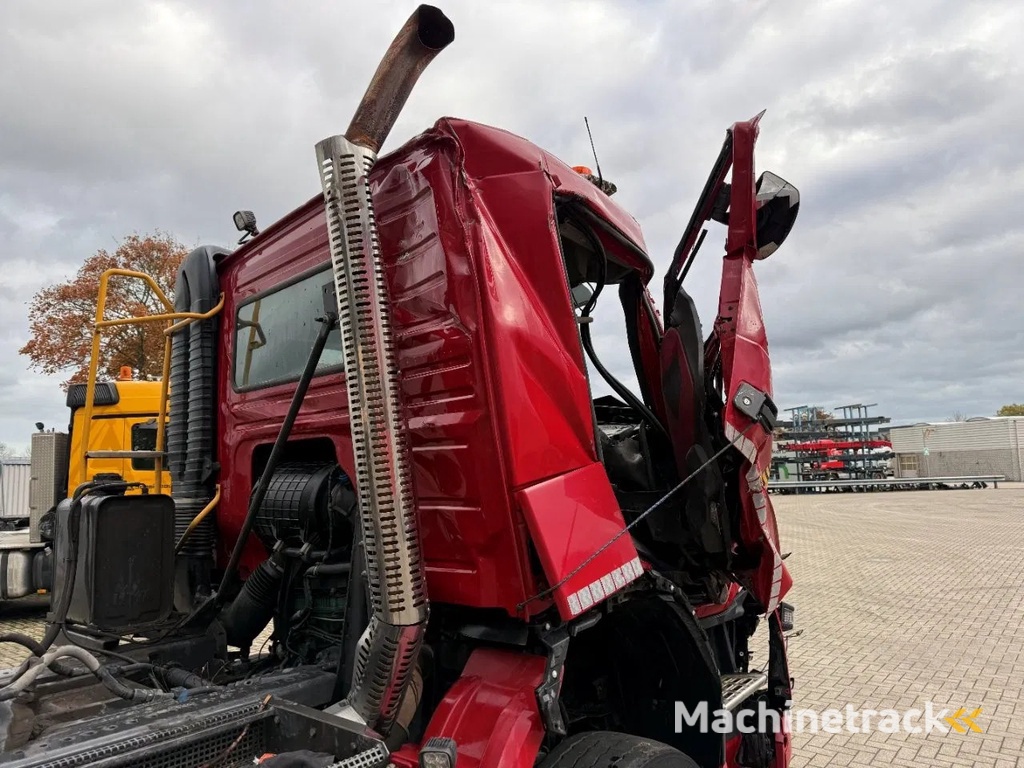 Volvo FMX4-500 / ENGINE RUNNING / VEB+ / 6X4 / BIG AXLE / AJK 20 TON HOOKLIFT / ONLY:276433 KM / AUTOMATIC / EURO-6 / 2020