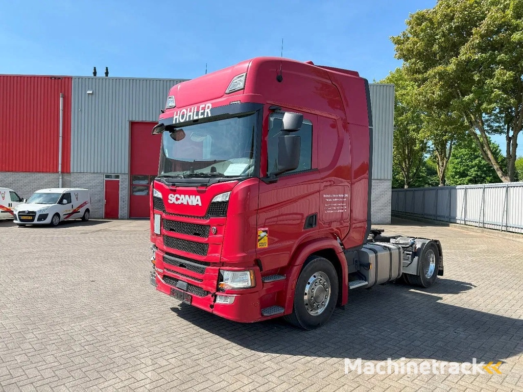 Scania NGS R500 / ENGINE RUNNING / RETARDER / HYDRAULICS / GERMAN TRUCK / ALCOA / FULL-AIR / AUTOMATIC / EURO-6 / 2018