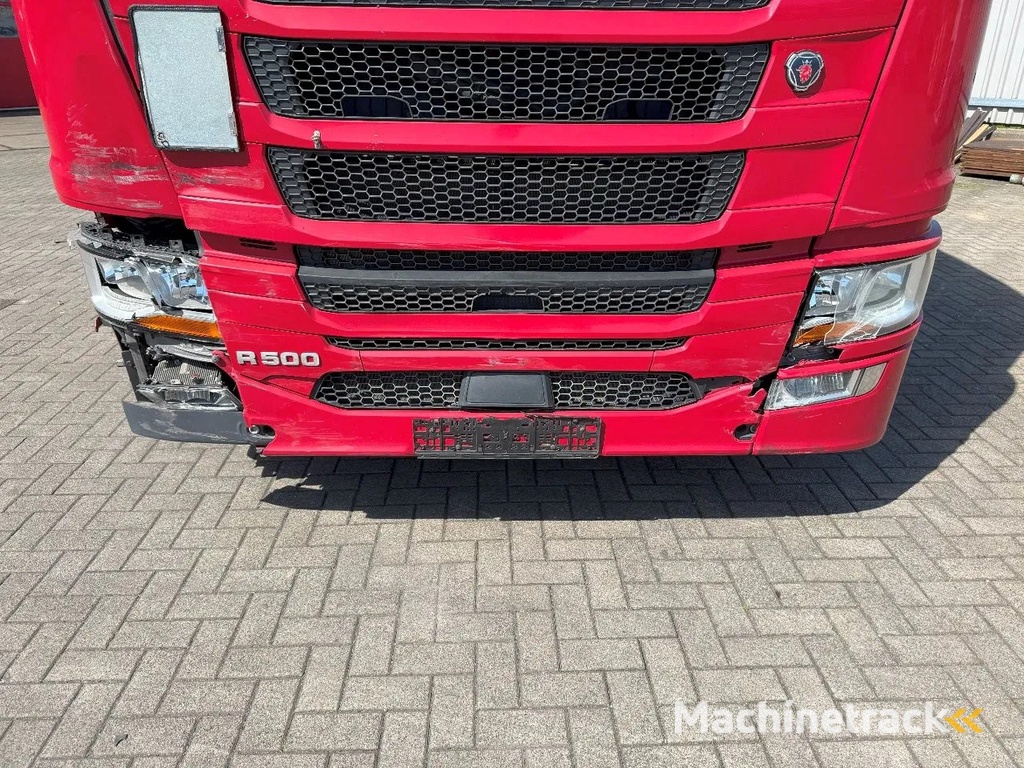 Scania NGS R500 / ENGINE RUNNING / RETARDER / HYDRAULICS / GERMAN TRUCK / ALCOA / FULL-AIR / AUTOMATIC / EURO-6 / 2018