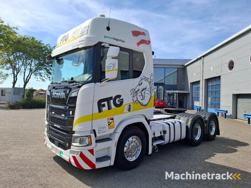 Scania NGS R650 V8 / 6X4 / RETARDER / 2X BIG AXLE / PARKCOOL / DOUBLE TANK / INLINER / FULL-AIR / ALCOA / LEATHER / NAVI / GEN2 V2 / EURO-6 / 2018