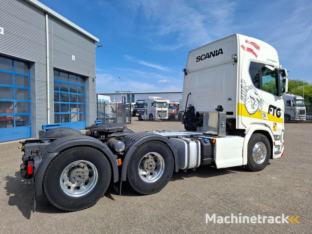 Scania NGS R650 V8 / 6X4 / RETARDER / 2X BIG AXLE / PARKCOOL / DOUBLE TANK / INLINER / FULL-AIR / ALCOA / LEATHER / NAVI / GEN2 V2 / EURO-6 / 2018