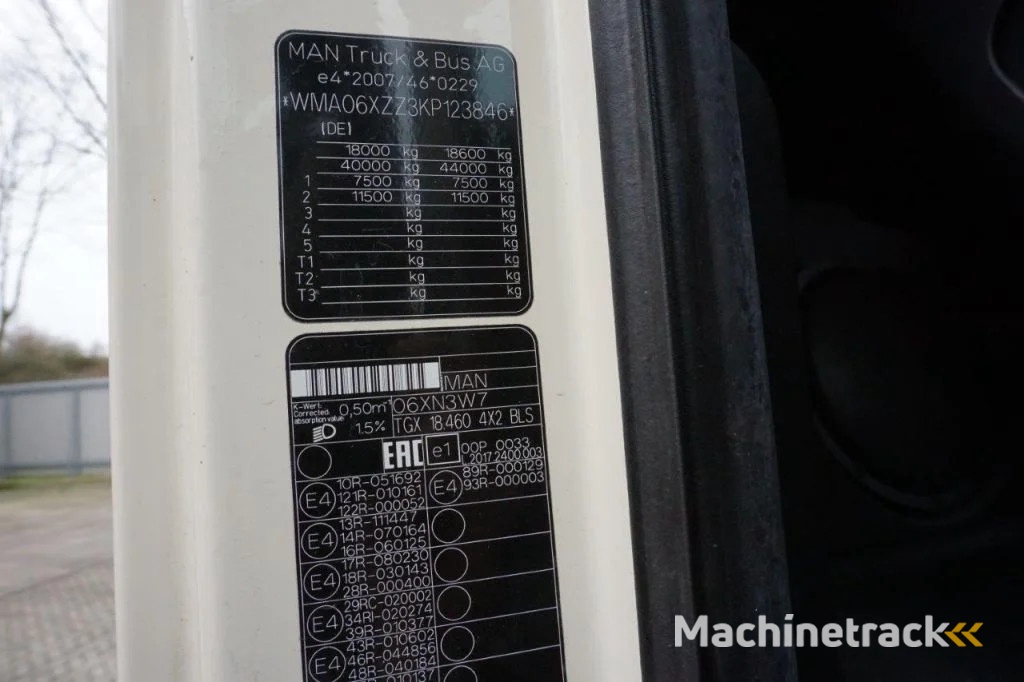 MAN TGX18.460 / AUTOMATIC / RETARDER / NO ENGINE / EURO-6 / 2019