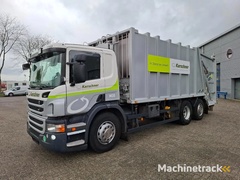 scania-p360---retarder---only234640-km---lenkachse---airco---working-garbage-truck---automatic---euro-5---2013