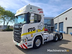 Scania NGS R650 V8 / 6X4 / RETARDER / 2X BIG AXLE / PARKCOOL / DOUBLE TANK / INLINER / FULL-AIR / ALCOA / LEATHER / NAVI / GEN2 V2 / EURO-6 / 2018