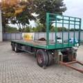 Minituur van Trouillet RT 3240 / AIR SUSPENSION / PLATEAU 8M / LOADING HEIGHT:115CM / DRUM BRAKES / 3X ROR AXLES / 1990