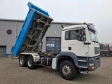 Minituur van MAN TGA 26.310 / 6X4 / 2XBIG AXLE / 2SIDE TIPPER / ONLY:545423 KM / TUV:06-05-2026 / FULL-STEEL / AIRCO / MANUAL / EURO-4 / 2005