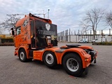 Miniaturansicht von Scania R480 / HYDRAULICS / DOUBLE TANK / LIFT+LENKACHSE / 746830 KM / ALCOA / LEATHER / EURO-4 / 2007