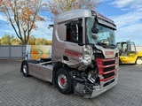 Minituur van Scania NGS R450 / ENGINE RUNNING / RETARDER / HYDRAULICS / ONLY:565078 KM / FULL-AIR / ALCOA / LEATHER / EURO-6 / 2020